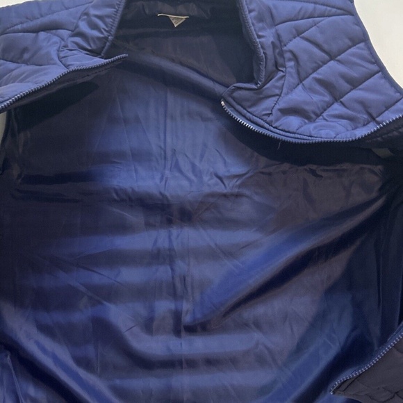 Eight Bells Men's Puffer Vest Quilted Sleeveless Jacket Blue Size Large NEW‎ - Picture 5 of 6